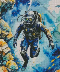 Diver Diamond Painting