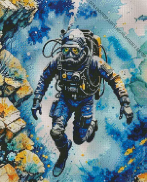 Diver Diamond Painting