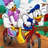 Donald Duck With Daisy Diamond Painting