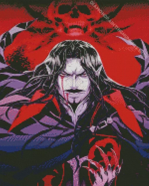 Dracula Castlvania Art Diamond Painting