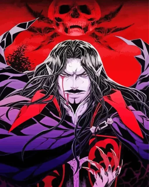 Dracula Castlvania Art Diamond Painting