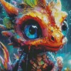 Dragon Baby Art Diamond Painting