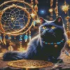 Dream Catcher Black Art Diamond Painting