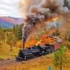 Durango Silverton Train Art Diamond Painting
