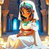 Egyptian Girl Diamond Painting