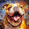 English Bulldog Diamond Painting