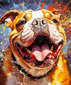 English Bulldog Diamond Painting