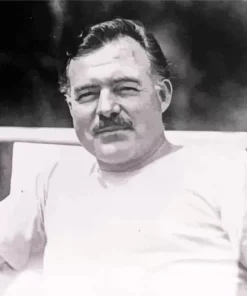 Ernest Hemingway Diamond Painting