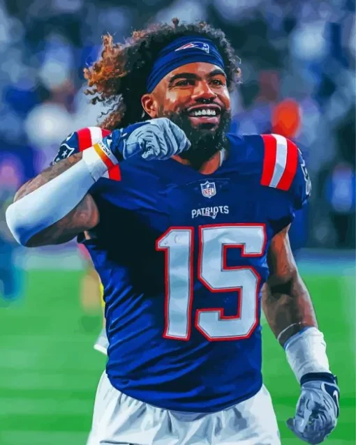 Ezekiel Elliott Diamond Painting