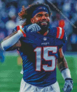 Ezekiel Elliott Diamond Painting