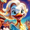 Female Duck Art Diamond Painting