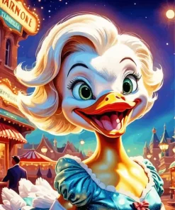 Female Duck Art Diamond Painting