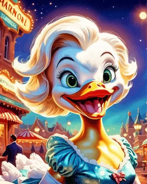 Female Duck Art Diamond Painting