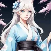 Female Kitsune Art Diamond Painting