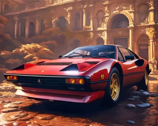 Ferrari 308 Diamond Painting