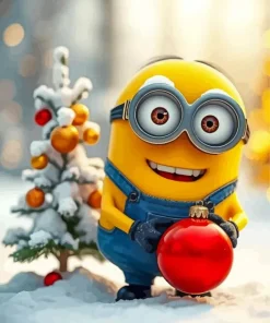 Festive Minion Art Diamond Painting