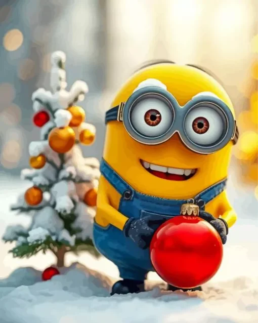 Festive Minion Art Diamond Painting