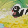 Flower Bambi Diamond Painting