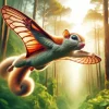 Flying Squirrel Diamond Painting