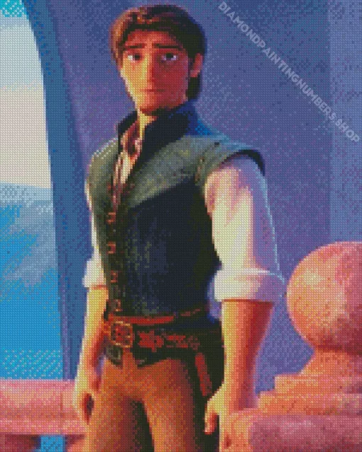 Flynn Rider Diamond Painting