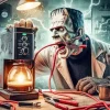 Frankenstein Art Diamond Painting