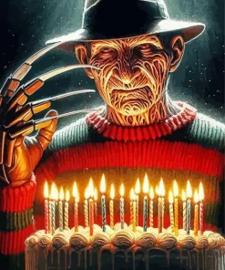 Freddy Krueger Diamond Painting