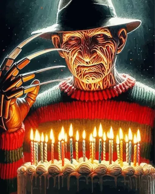 Freddy Krueger Diamond Painting