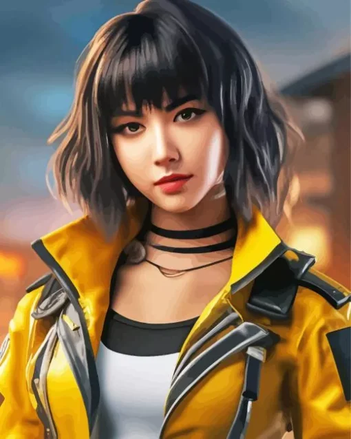Free Fire Kelly Diamond Painting