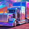 Galaxy Peterbilt Diamond Painting