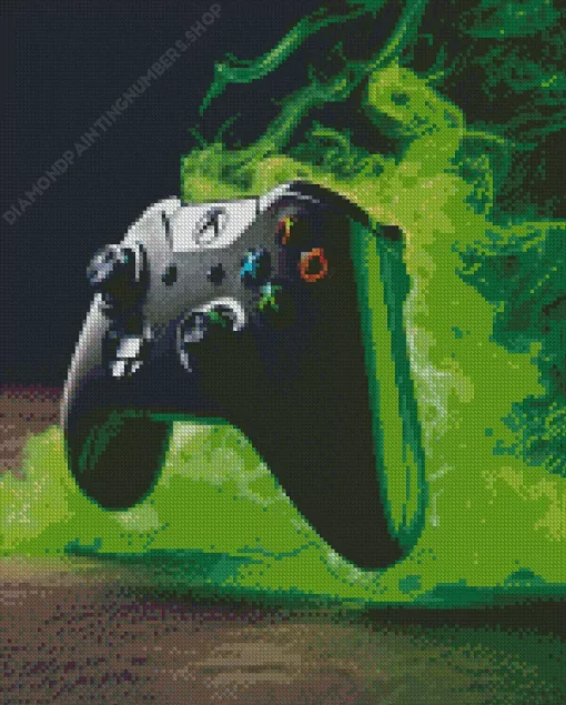 Gaming Controller Diamond Painting