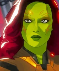 Gamora Guardians Of The Galaxy Diamond Painting