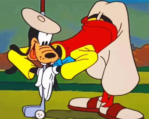Golf Goofy Diamond Painting
