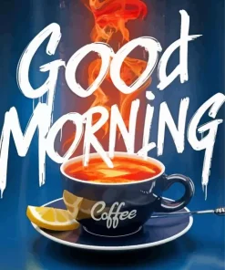 Good Morning Coffee Diamond Painting