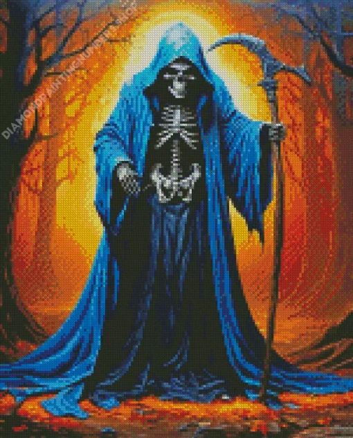 Grim Reaper Art Diamond Painting