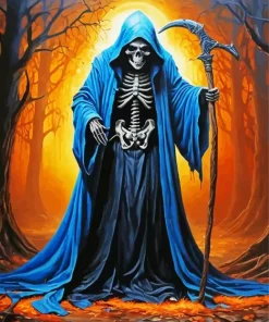 Grim Reaper Art Diamond Painting