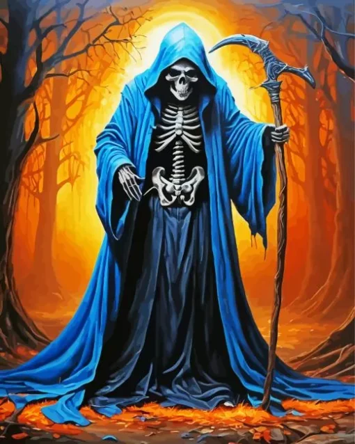 Grim Reaper Art Diamond Painting