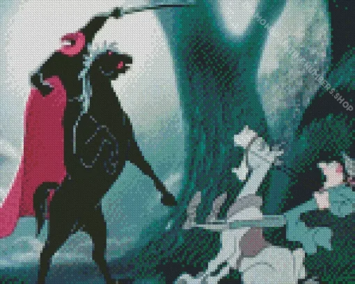Headless Horseman Diamond Painting