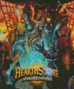 Hearthstone Game Diamond Painting