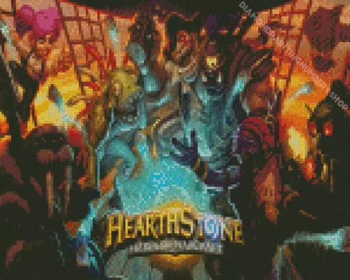 Hearthstone Game Diamond Painting
