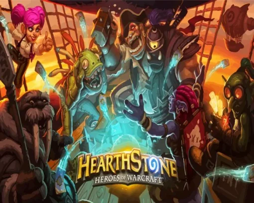 Hearthstone Game Diamond Painting