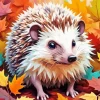 Hedgehog Art Diamond Painting
