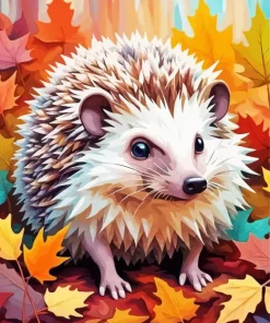 Hedgehog Art Diamond Painting