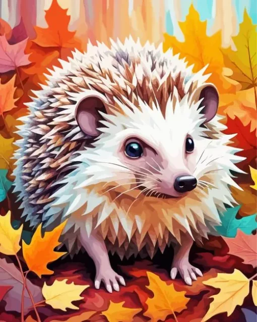 Hedgehog Art Diamond Painting