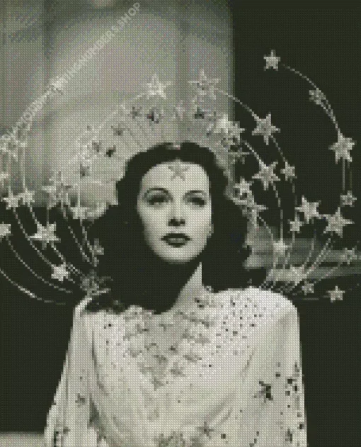 Hedy Lamarr Diamond Painting