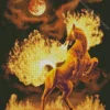 Hell Horse Diamond Painting