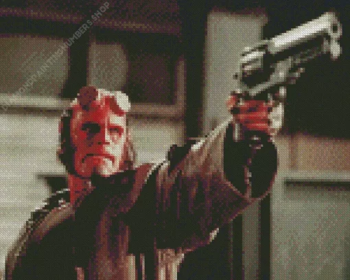 Hellboy Superhero Diamond Painting