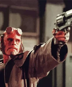 Hellboy Superhero Diamond Painting