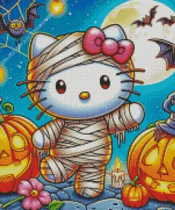 Hello Kitty Halloween Diamond Painting