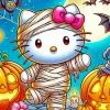 Hello Kitty Halloween Diamond Painting
