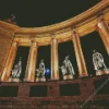 Heroes Square At Night Diamond Painting